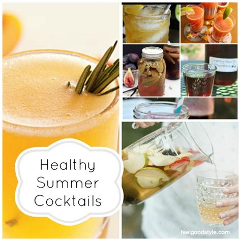 Healthy Cocktails for Summer - Feelgood Style