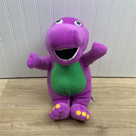 NAMCO 2006 BARNEY And Friends Barney The Purple Dinosaur Plush Stuffed Animal $10.00 - PicClick