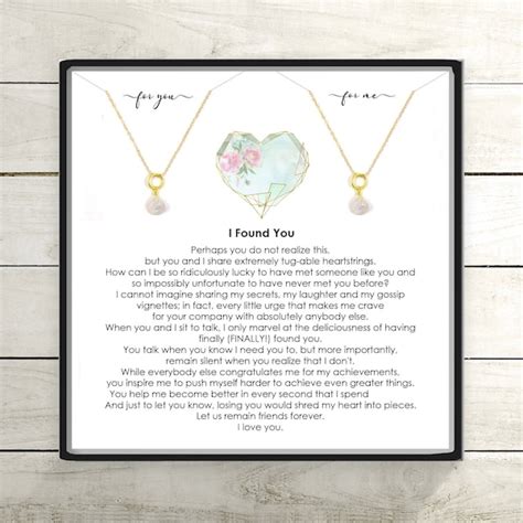 Best Friend Necklace - Etsy