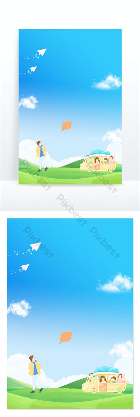 Holiday Travel Drawing Cartoon Illustration Background Backgrounds ...