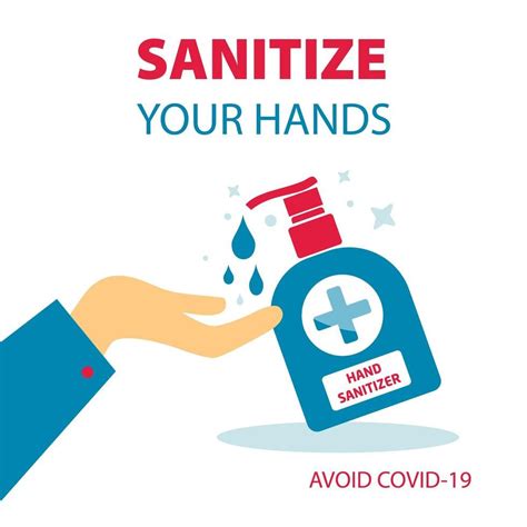 Sanitize your hands poster | Hand logo, Poster, Classroom bulletin ...