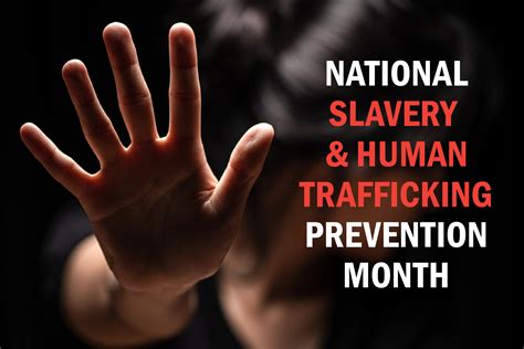 Jacobs: January is National Slavery and Human Trafficking Prevention ...