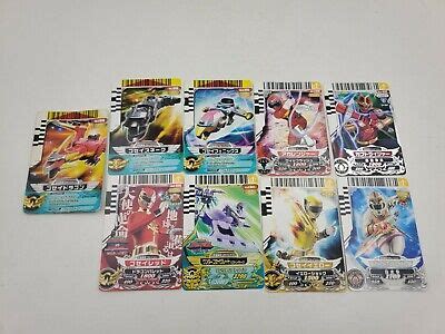 POWER RANGERS TENSOU Sentai Goseiger Gosei Cards Set of 9 Japan Bandai USED £63.44 - PicClick UK