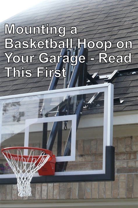 How to Mount a Basketball Hoop On Your Garage | Quality Hoops