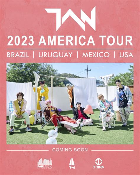 TAN announces America Tour in 2023 (Brazil, Uruguay, Mexico, USA) : r/kpop