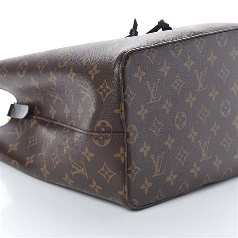 LOUIS VUITTON Monogram Neonoe MM Black 536249