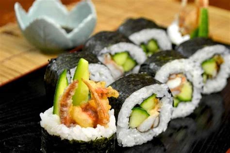 20 Minutes Soft Shell Crab Sushi Recipe