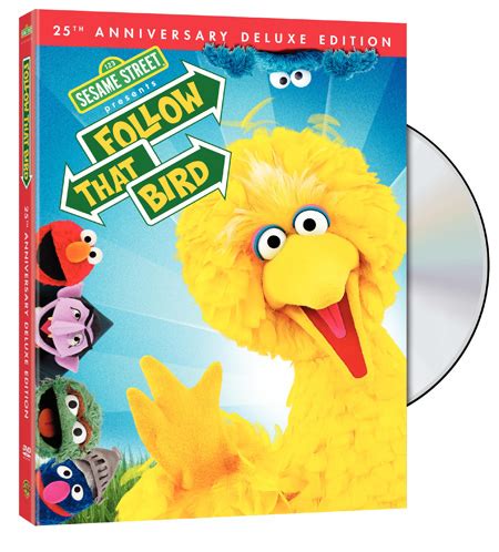 Sesame Street's Follow That Bird - 25th Anniversary DVD | Top Hat Sasquatch