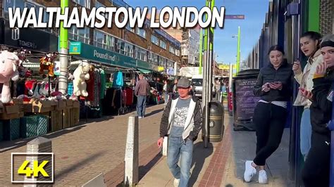 🇬🇧 WALTHAMSTOW MARKET | EAST LONDON WALKING TOUR 4K - YouTube