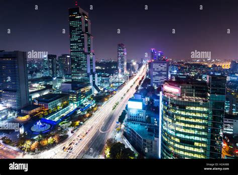 Gangnam district in Seoul Stock Photo - Alamy