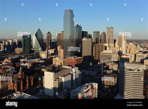 Dallas Skyline, Texas Stock Photo - Alamy