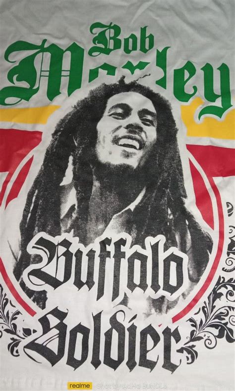 BOB MARLEY - BUFFALO SOLDIER, Men's Fashion, Tops & Sets, Tshirts & Polo Shirts on Carousell