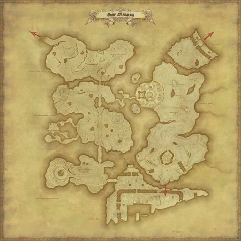 Gliderskin Treasure Map/Map Locations - Gamer Escape's Final Fantasy ...