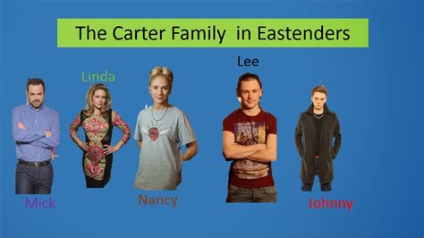 the carter family in Eastenders : The carter family in Eastenders