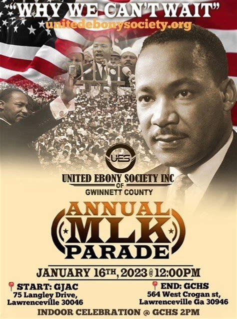 UES Annual MLK PARADE 2023 Gwinnett County — Hands On Atlanta