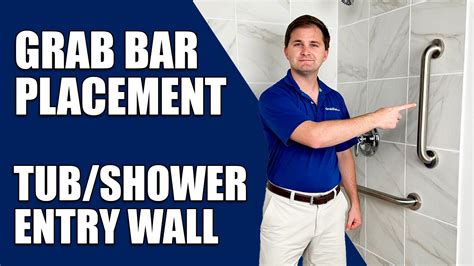 Shower Grab Bar Placement Guide