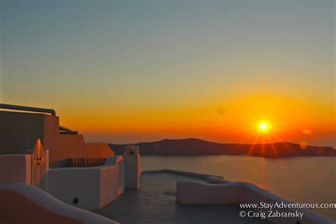 The Greek Island Santorini Sunset from Imerovigli | Stay Adventurous ...