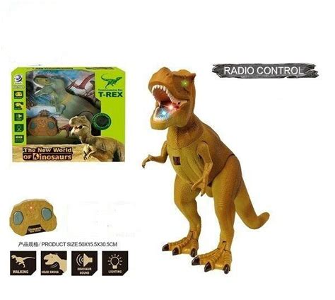 NEW JURASSIC WORLD DINO REMOTE CONTROL RC DINOSAUR LIGHTS & SOUND 9981 T REX TRE | #3772363139