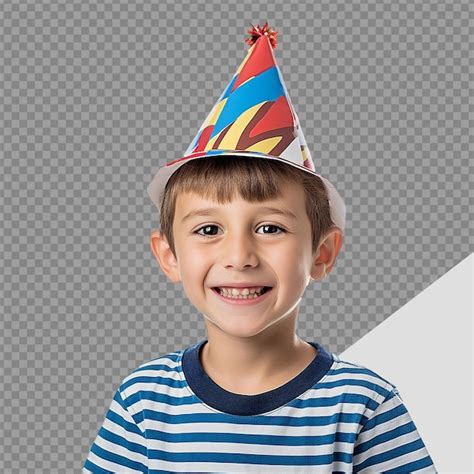 Premium PSD | Small boy birthday cap png isolated on transparent background