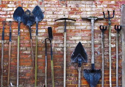 Old Garden Tools | Seen at Calbourne Mill, Isle of Wight. | Garry Knight | Flickr