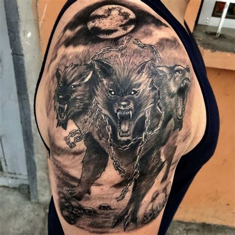 30 Cerberus Tattoo Ideas For Men and Women | PetPress | Mythology tattoos, Greek mythology ...