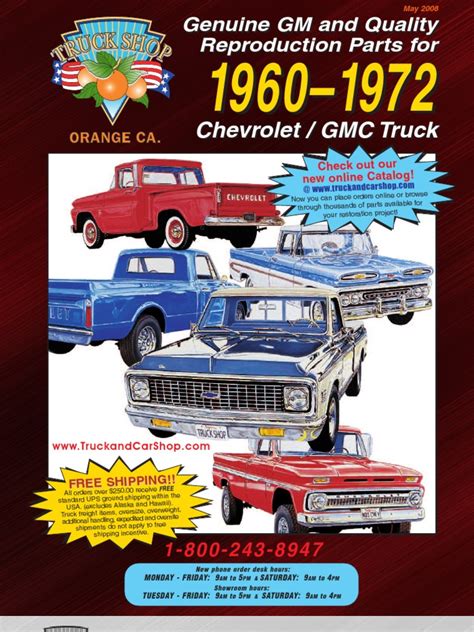 1992 Chevy Truck Parts Catalog