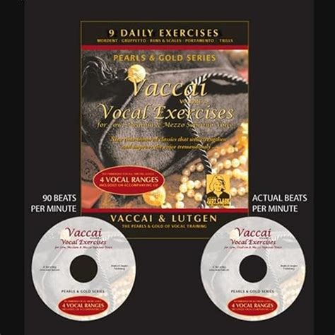 Vaccai Voice Exercises, Vol. Two: For Low, Medium & Mezzo Soprano ...