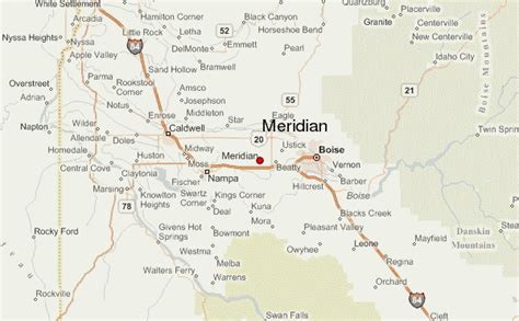 Meridian Location Guide