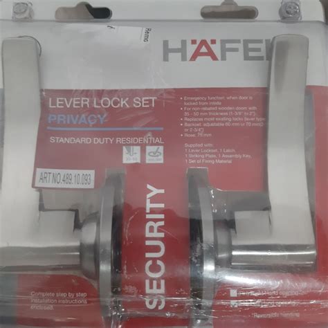 Original Hafele Lever Lock Set 489.10.086, Commercial & Industrial ...