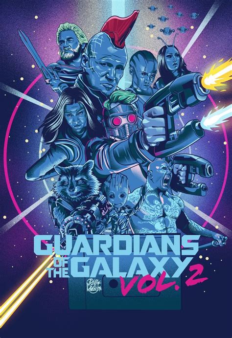 ArtStation - Guardians Of The Galaxy Vol.2 Alternate Poster, Tsaqif Baihaqi | Galaxy poster ...