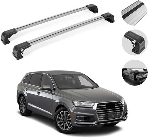 Car & Truck Parts Black Roof Rack Cross Bars for Audi Q7 2019-2021 Car ...