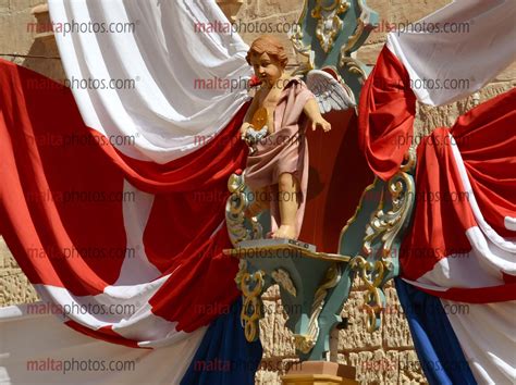 Attard Feast Decorations St Mary Angels religion Marija - Malta Photos