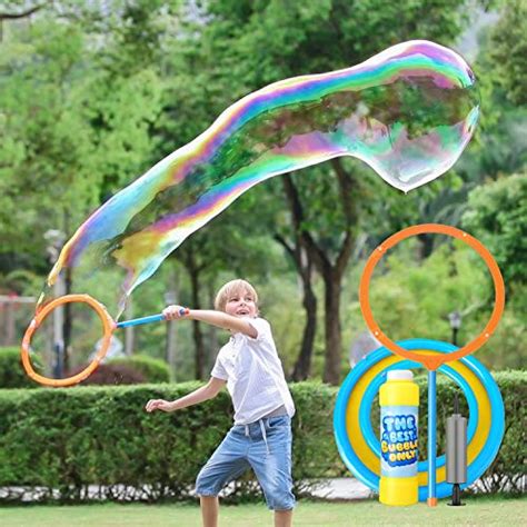 YIZI Giant Bubble Wand，Giant Bubble Toy 3 Piece Set For Boy Girl kids Outdoor Toy Best Choice ...