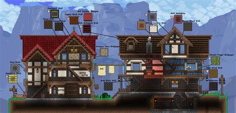 Terraria Dynasty Wood House - Spamlee