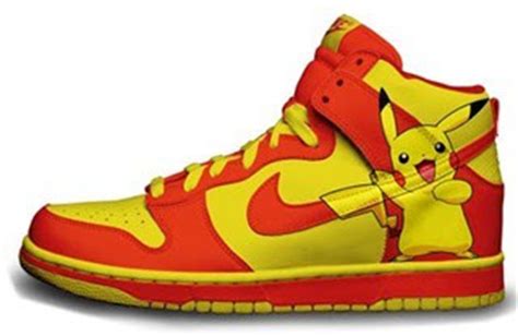 Nike SB Dunk Cartoon Shoes : 10 Top Pokemon Anime Character Pikachu ...