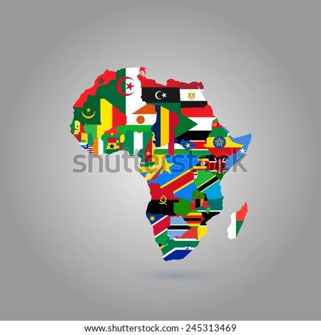 Flags africa Stock Photos, Images, & Pictures | Shutterstock