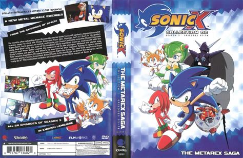 Sonic X Collection 2 dvd cover (2016) R1