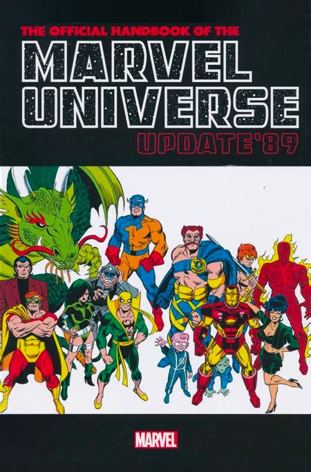 Marvel - The Official Handbook of the Marvel Universe Update ’89 ...