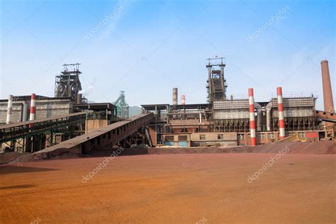 Iron smelting factory — Stock Photo © chungking #6812060