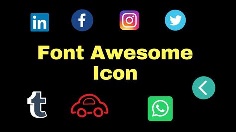 How To Add Font Awesome Icons In Html - Koral Miguela