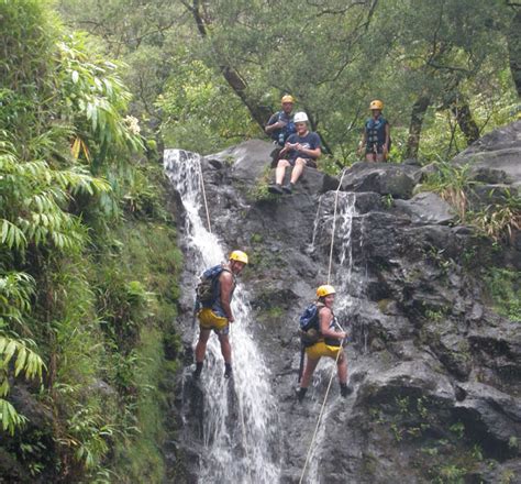 Rappelling-Maui