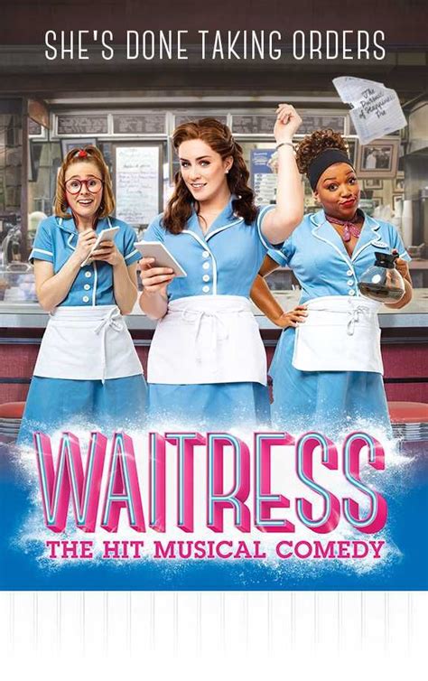 Waitress: A New Musical | Official London Site Broadway Musicals Posters, Musical Theatre ...