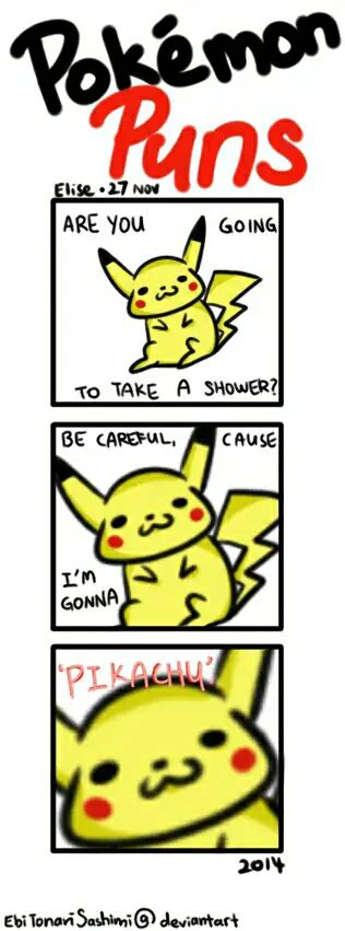 Pikachu Puns