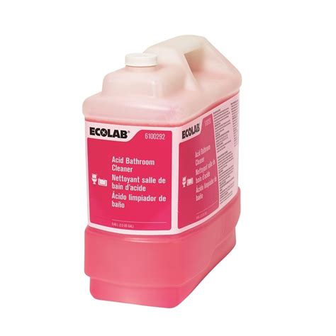 GuestSupply US | Ecolab® Acid Bathroom Cleaner, 2.5 Gallon, #6100292