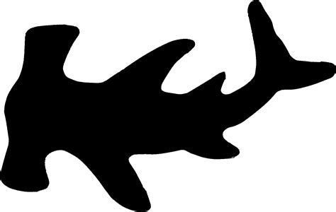 Free Shark Stencil - ClipArt Best