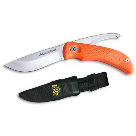 Outdoor Edge SwingBlaze Fixed Blade Knife Set - 4Shooters