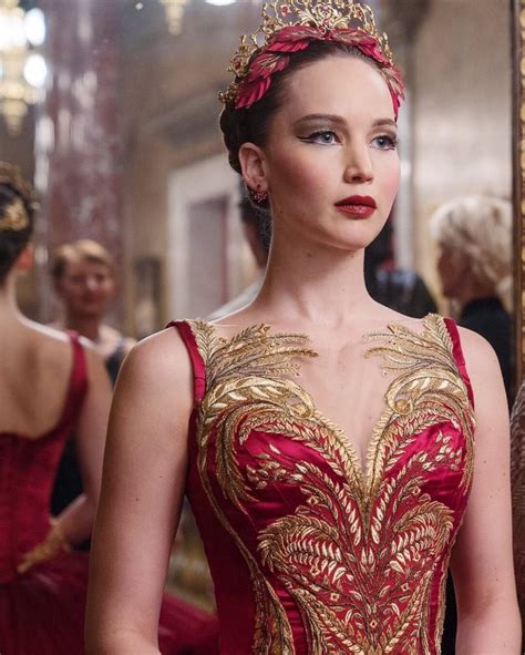 Jennifer Lawrence as prima ballerina Dominika Egorova in 'Red Sparrow' : JenniferLawrence