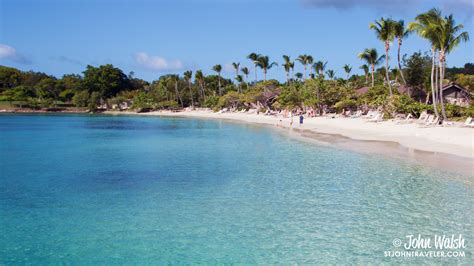 St. John USVI » Relaxing beach day at Caneel Bay…