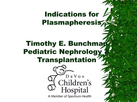 PPT - Indications for Plasmapheresis PowerPoint Presentation, free ...