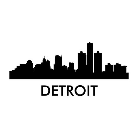 Detroit Skyline Png - PNG Image Collection